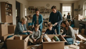 peut on vider une maison avant la succession